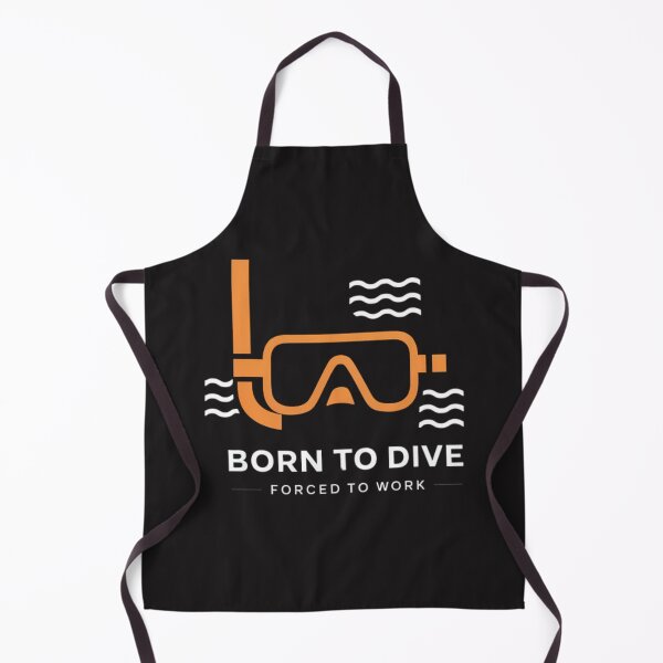 Item preview, Born to Dive. Snorkel Mask. designed and sold by Anniko Art Studio.