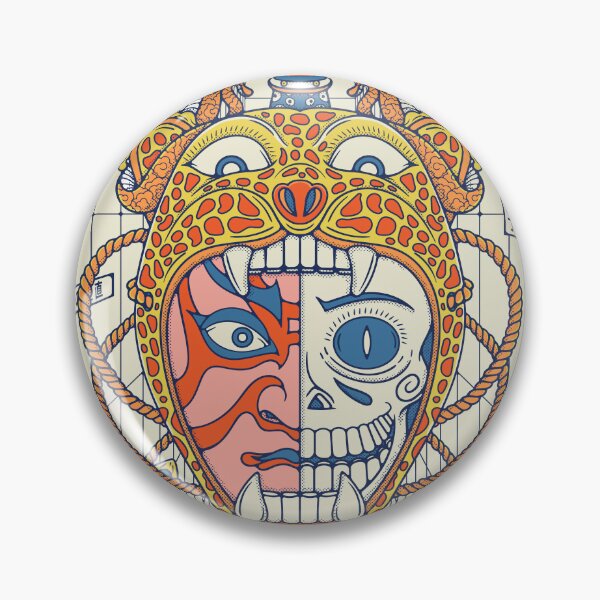 Item preview, Jaguar Aztec ethnic mask designed and sold by Ryan Paul Ragnni.
