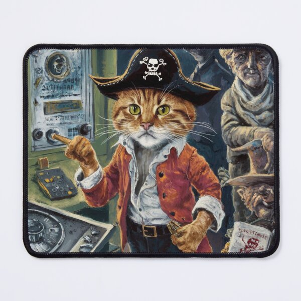 Item preview, Orange Cat is in control designed and sold by DeadSocietyArt.