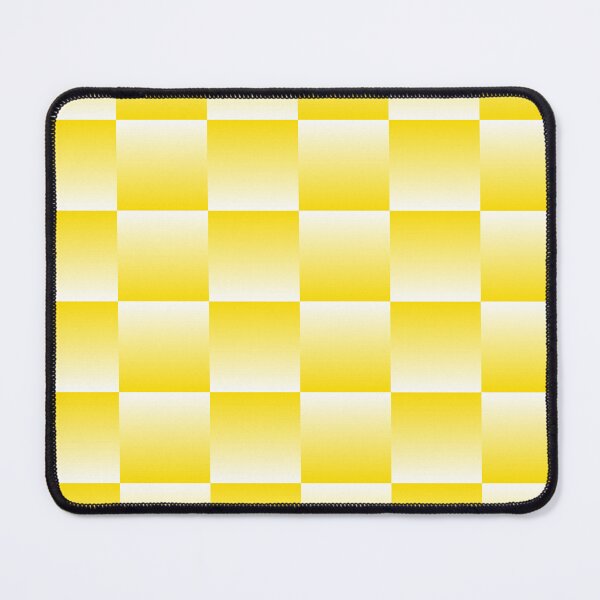 Item preview, Yellow and White Gradient Checkered Pattern designed and sold by starrylite.
