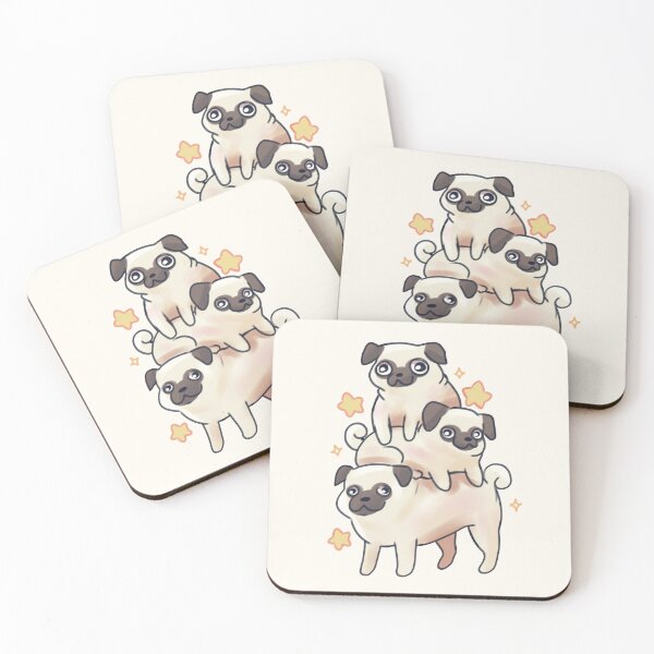 Item preview, Cute Pug stack  designed and sold by Artofmayara.