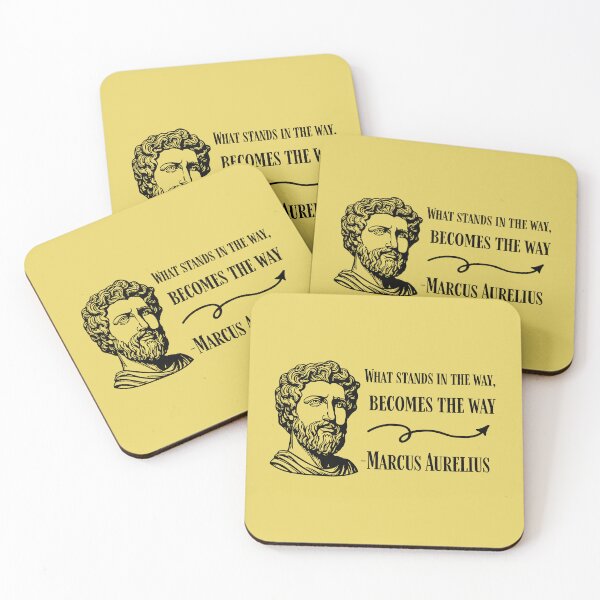 Item preview, What stands in the way, becomes the way -Marcus Aurelius designed and sold by Cleanthes.