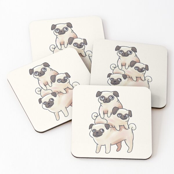 Item preview, Pug stack  designed and sold by Artofmayara.