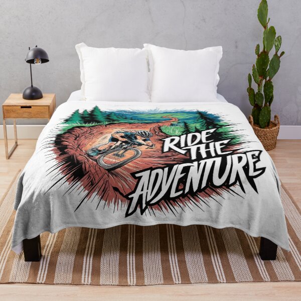 Item preview, Ride the Adventure Mountain Biking designed and sold by behnay.