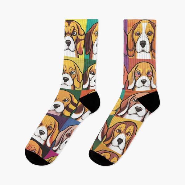 Item preview, Canine Collage: A Beagle’s Colorful World designed and sold by DJ-Portable.