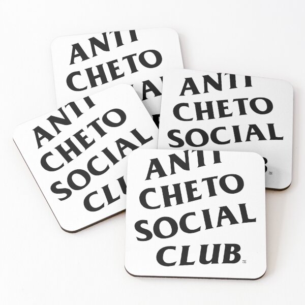 Item preview, ANTI CHETO SOCIAL CLUB designed and sold by Panulo.