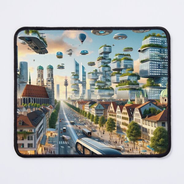 Item preview, Munich - Futuristic Cities designed and sold by Eric Nagel.