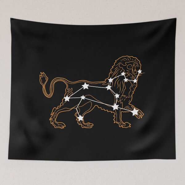 Item preview, Vibrant Leo Zodiac Art - Unique Astrology Decor designed and sold by angelyara.