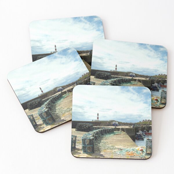 Item preview, Boddam harbour in NE Scotland. designed and sold by Howard  Boyd.