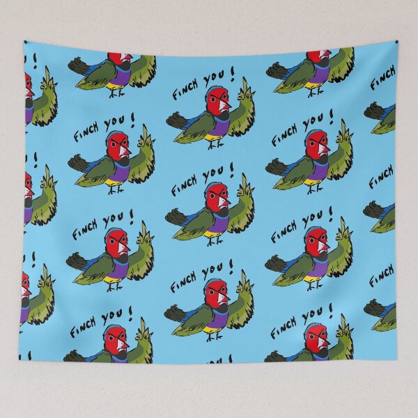 Item preview, Gouldian Finch You! designed and sold by ClumsyPillbug.