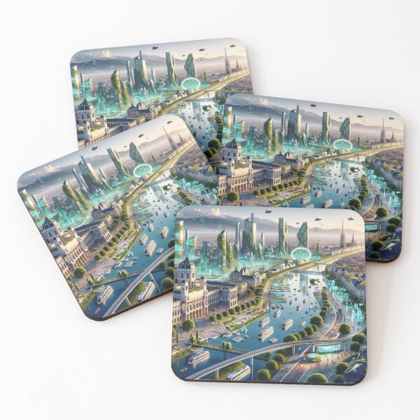 Item preview, Vienna - Futuristic Cities designed and sold by Eric Nagel.