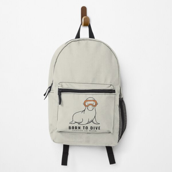 Item preview, Born to Dive Elephant Seal designed and sold by Anniko Art Studio.
