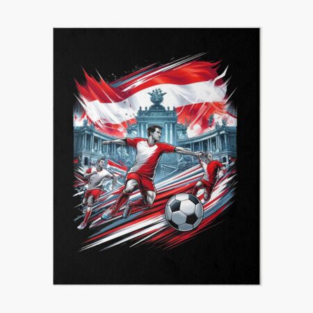 Item preview, Dynamic Football Celebration 2024 - Austria designed and sold by Elitekampfei.