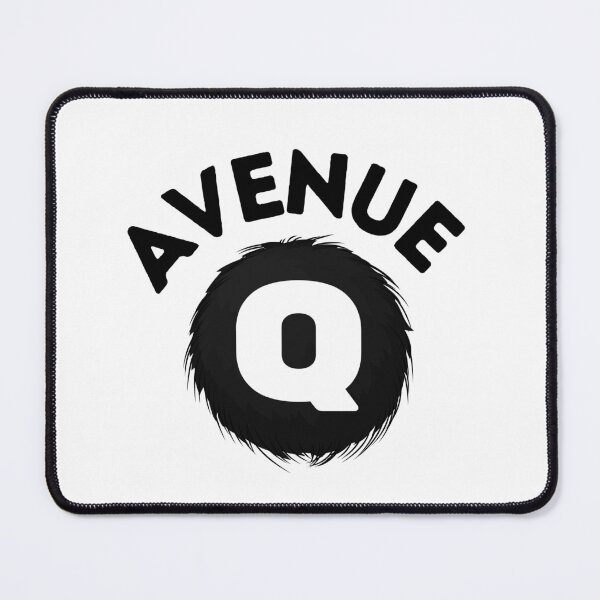 Item preview, Avenue Q- Dark (Re-Imagined Musical Logo) designed and sold by thatthespian.