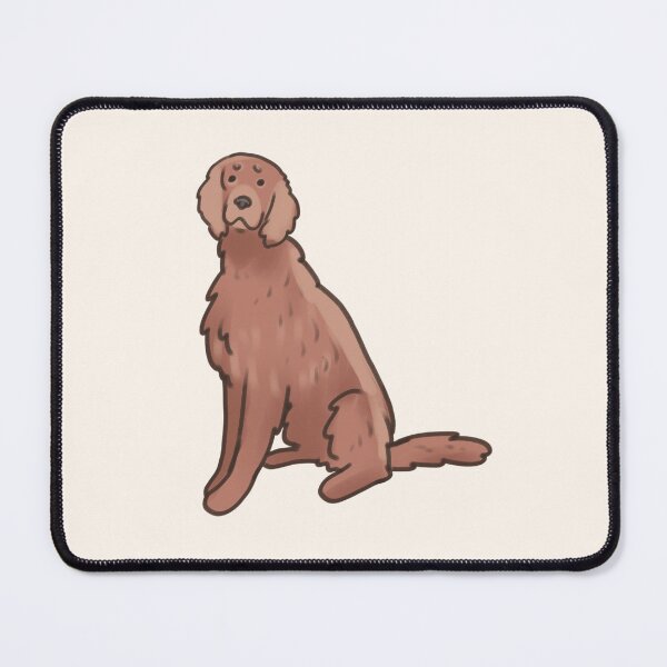 Item preview, Irish Setter dog illustration  designed and sold by Artofmayara.