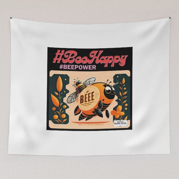 Item preview, Bee happy  5  designed and sold by RedWolfDisigne.
