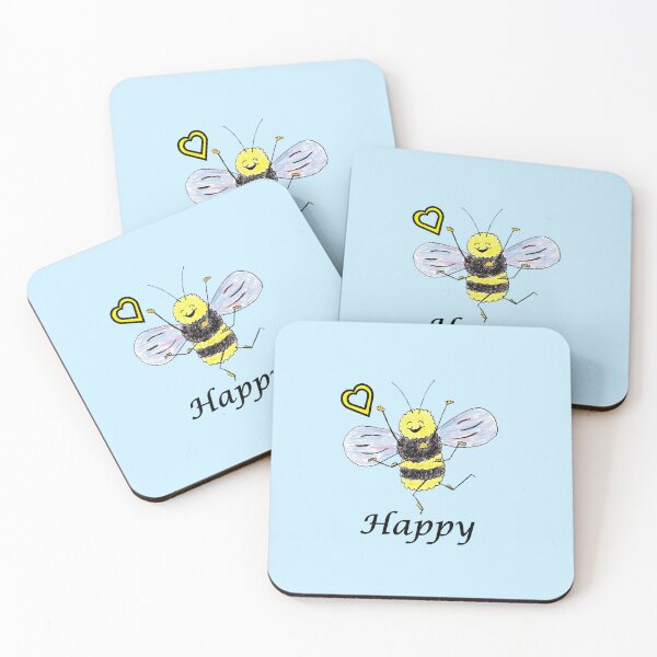 Item preview, Baby Bea's Happy Dance : Bee Happy Die Cut designed and sold by JoyousArt4u.