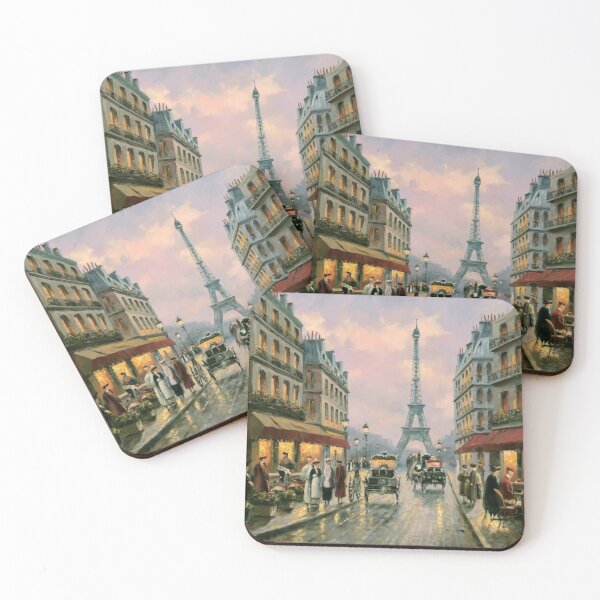 Item preview, Paris oil painting designed and sold by DeadSocietyArt.