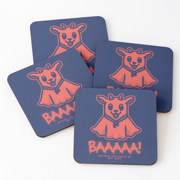 Item preview, Goat Ghost - Orange/Navy designed and sold by UKByndGrave.