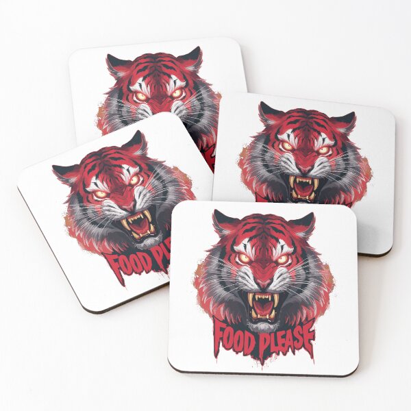 Item preview, Food Please Tiger Hungry Breakfast Snack Lunch Dinner  designed and sold by KayelBee.