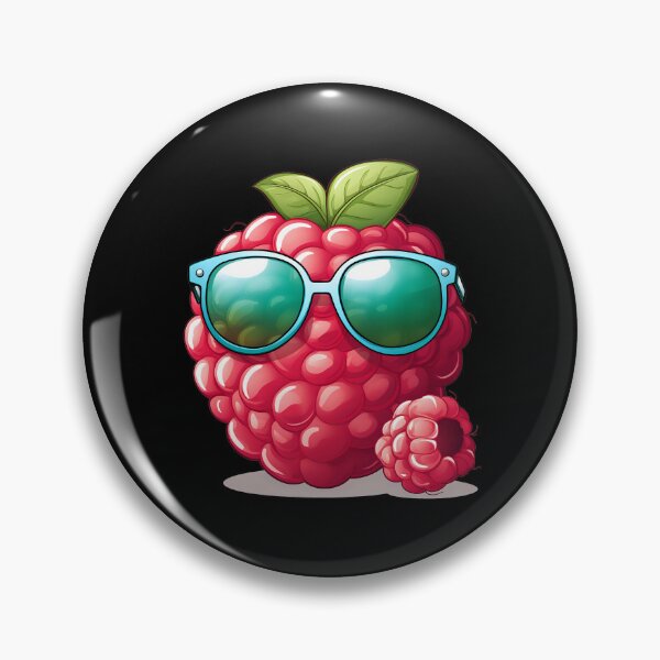 Item preview, Raspberry with sunglasses designed and sold by DerSenat.