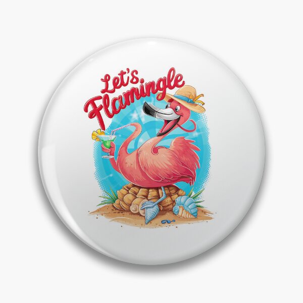 Item preview, Let's Flamingle designed and sold by JansenGS.