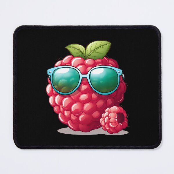 Item preview, Raspberry with sunglasses designed and sold by DerSenat.