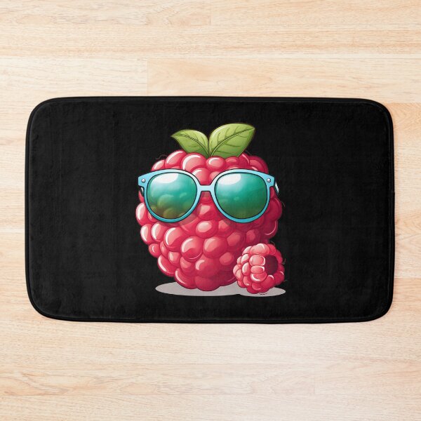 Item preview, Raspberry with sunglasses designed and sold by DerSenat.