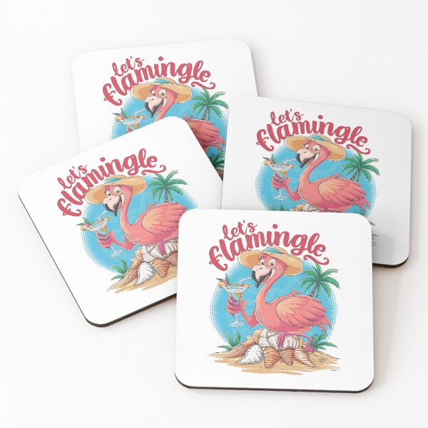 Item preview, Let's Flamingle designed and sold by JansenGS.