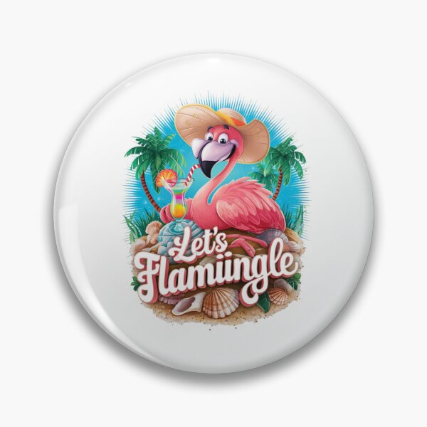 Item preview, Let's Flamingle designed and sold by JansenGS.