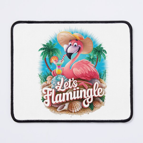 Item preview, Let's Flamingle designed and sold by JansenGS.