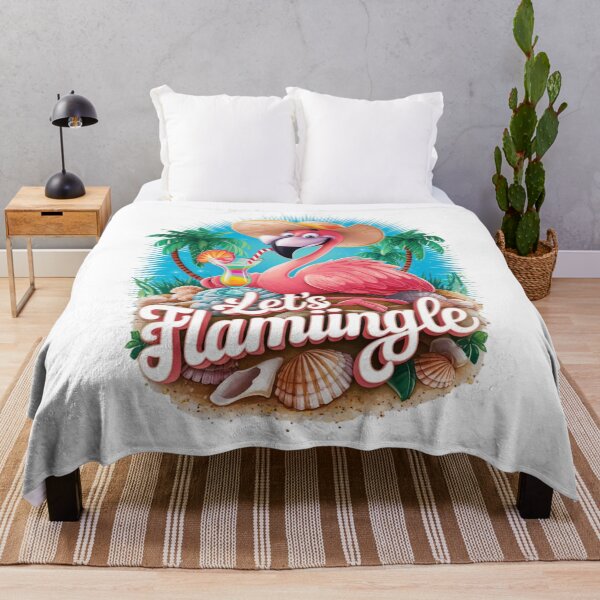 Item preview, Let's Flamingle designed and sold by JansenGS.