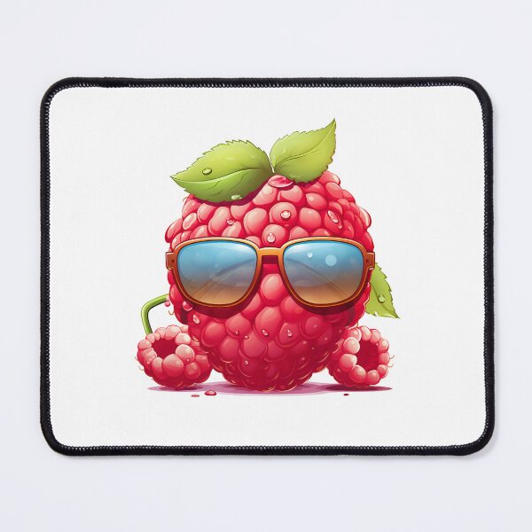Item preview, Raspberry with sunglasses designed and sold by DerSenat.