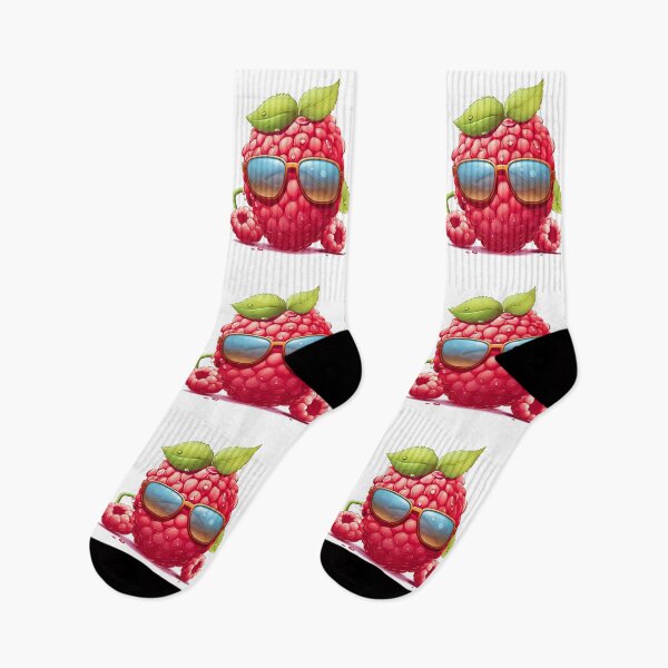 Item preview, Raspberry with sunglasses designed and sold by DerSenat.