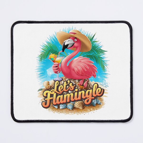 Item preview, Let's Flamingle designed and sold by JansenGS.