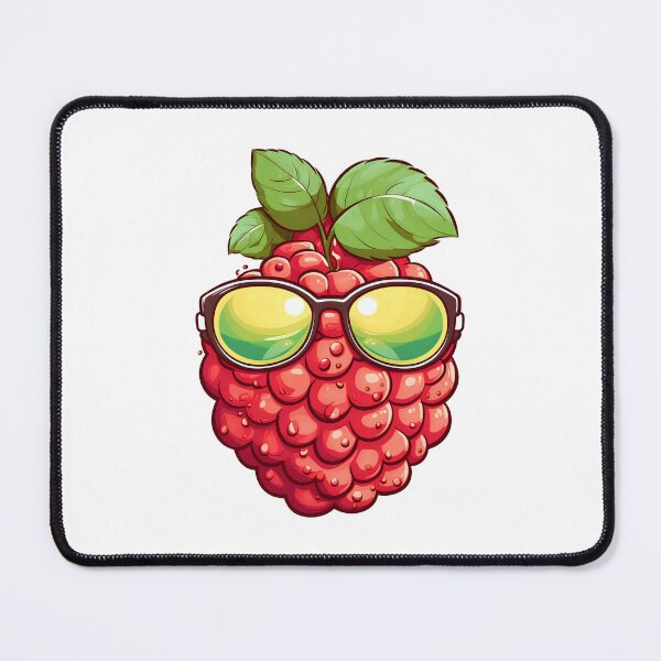 Item preview, Raspberry with sunglasses designed and sold by DerSenat.