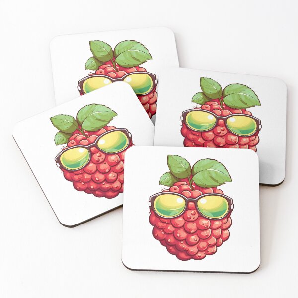 Item preview, Raspberry with sunglasses designed and sold by DerSenat.