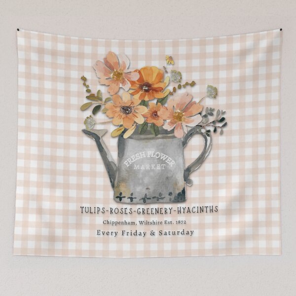 Item preview, MY LITTLE COTTAGE Flower Can by MS designed and sold by SunlightStudios.