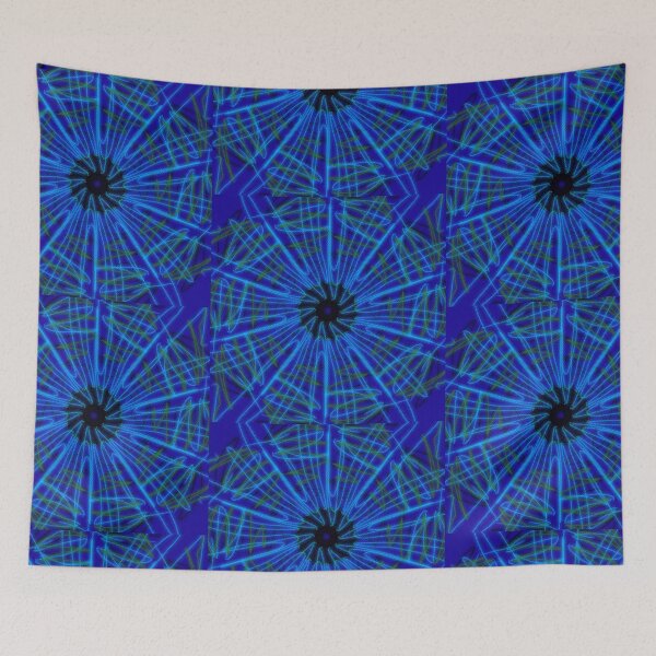 Item preview, Blue abstract design  designed and sold by Stefrait-7.