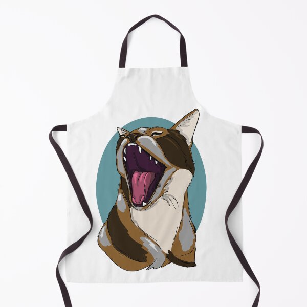 Item preview, Tortoiseshell cat yawning designed and sold by Antiope33.