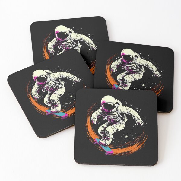 Item preview, Astronaut Skateboard Spaceman designed and sold by DerSenat.