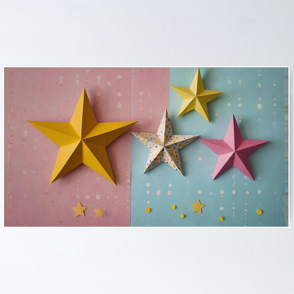Item preview, Hart, star, color full, t-shirt  designed and sold by thima shop.