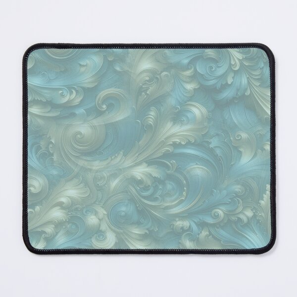 Item preview, Light Blue-Palette on a Bronze Gold Barogue design designed and sold by NadineMay.