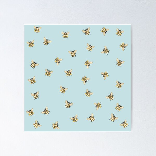 Item preview, COTTAGE SUMMER LOVE Blue Bee by MS designed and sold by SunlightStudios.