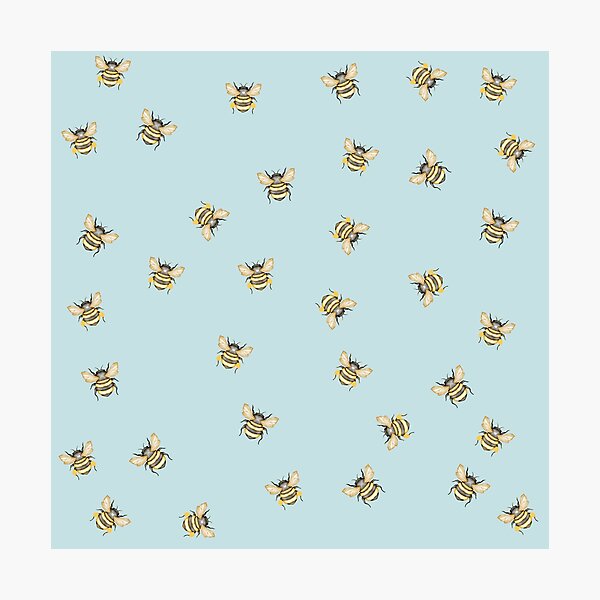 Item preview, COTTAGE SUMMER LOVE Blue Bee by MS designed and sold by SunlightStudios.