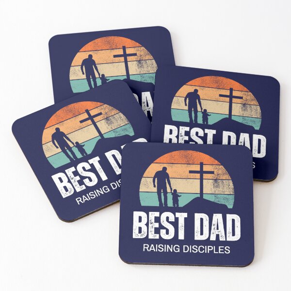 Item preview, Best Dad Raising Disciples Vintage Christian Fathers designed and sold by Wear-Christ.