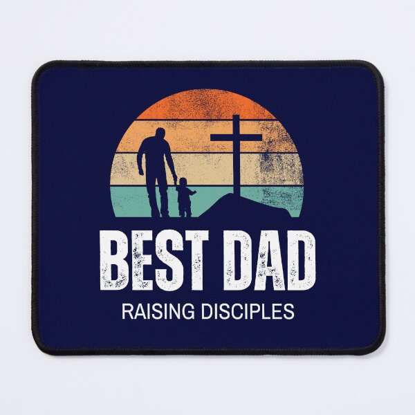 Item preview, Best Dad Raising Disciples Vintage Christian Fathers designed and sold by Wear-Christ.