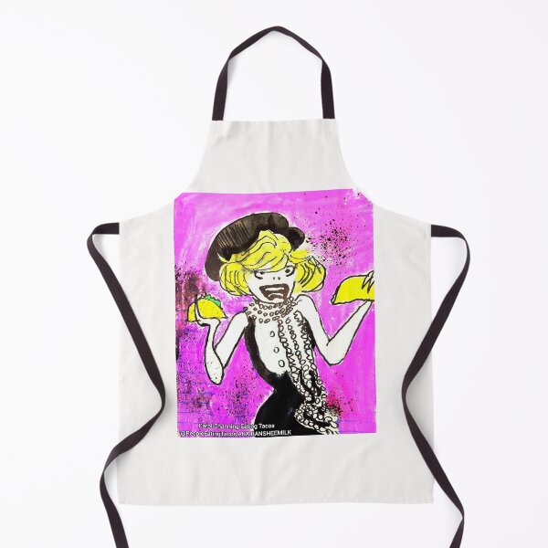 Item preview, Carol Channing Eating Tacos designed and sold by BansheeMilk.