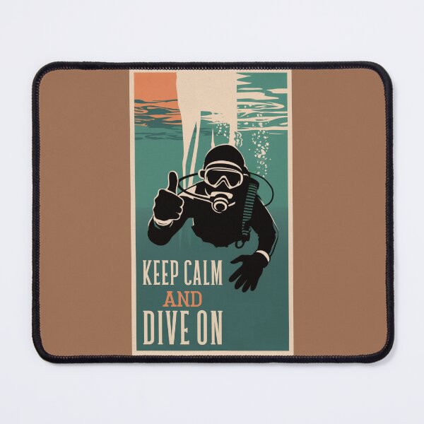 Item preview, Keep Calm And Dive On designed and sold by Anniko Art Studio.