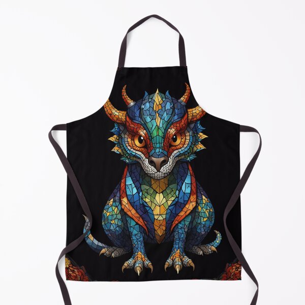 Item preview, Cute Mosaic Dragon designed and sold by FocusedArt.
